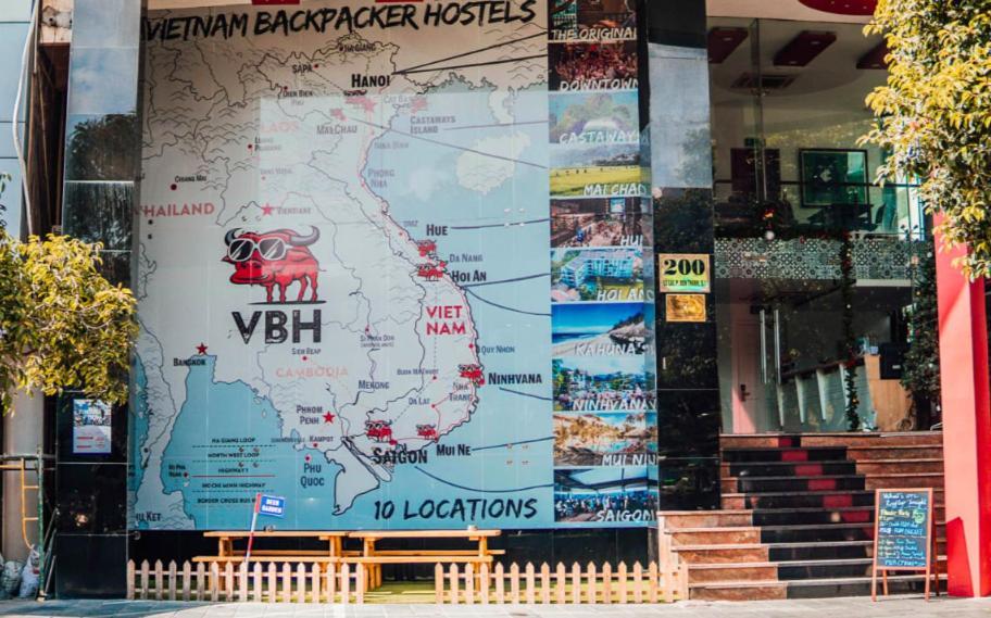 Vietnam Backpacker Hostels - Saigon Хошимин Екстериор снимка